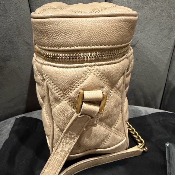 YVES SAINT LAURENT 80s Vanity Bag in Beige - Picture 6 of 13